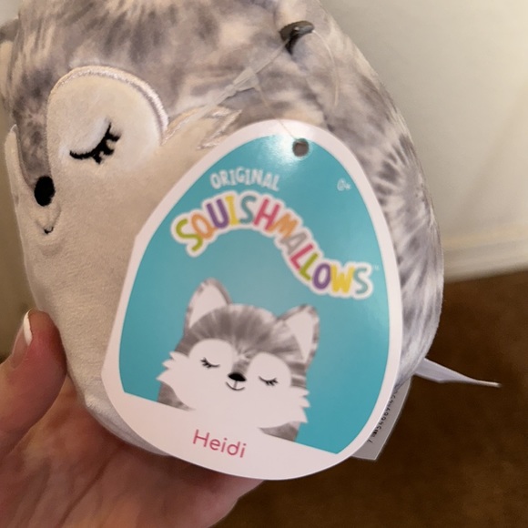 Squishmallows Other Nwt 5 Heidi The Gray Wolf Squishmallow Poshmark